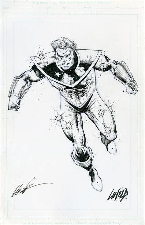 Rob Liefeld The Shield In Marc Rs Rob Liefeld Comic Art Gallery Room