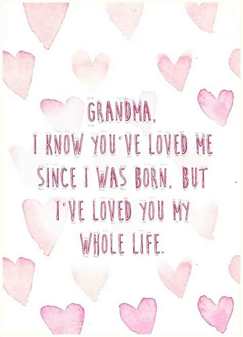 The love between a grandmother and granddaughter is forever. This made me cry today... missing my Syd, Kendyl, and Tali ...