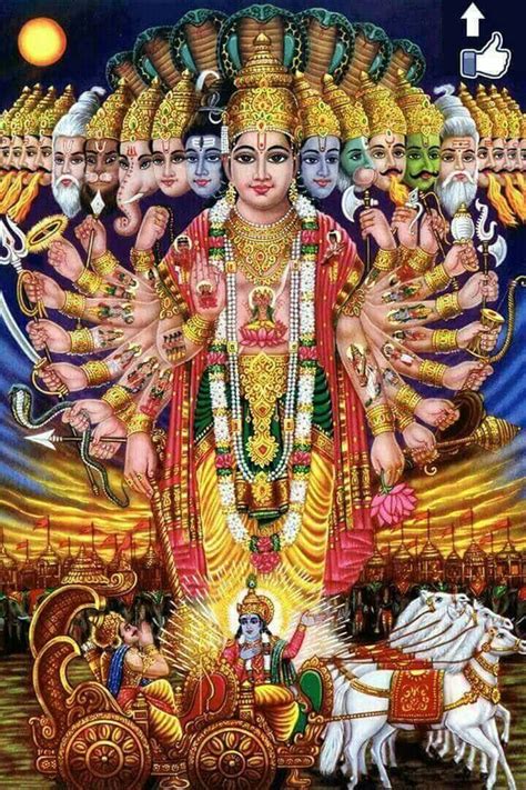 Vishnu Virat Swaroop Hindu Gods Lord Krishna Images Vishnu