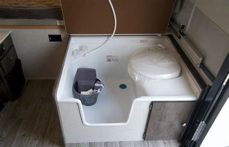 Smallest Pop Up Campers With Bathroom Shower And Toilet