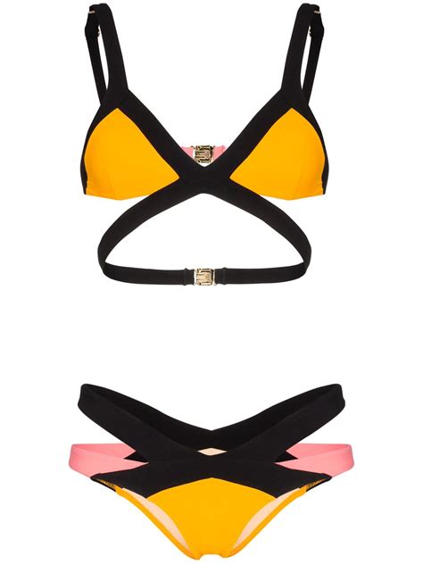 Agent Provocateur Mazzy Bikini Mit Cut Out In Pink Modesens