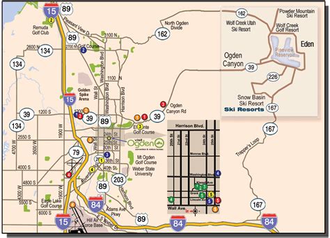 34 Map Of Ogden Utah Maps Database Source