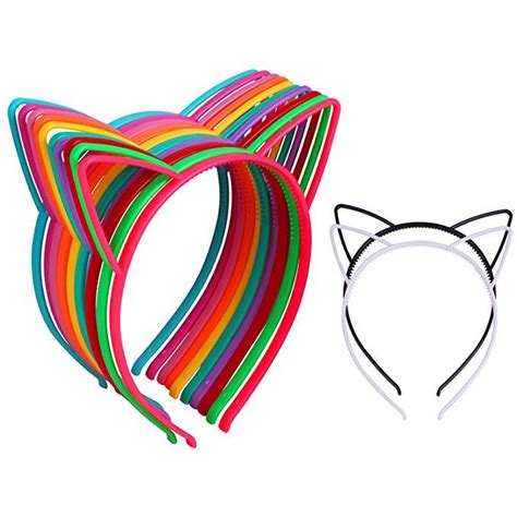 Cat Ears Headband Ear Headbands Plastic Headband Cat Ears Headband