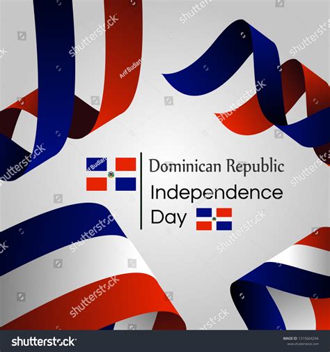 144 Happy Republic Day Dominican Republic Greetings Vector Illustration Design Images Stock