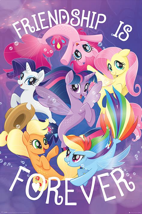 My Little Pony Movie Friendship Is Forever Poster Sold At Ukposters