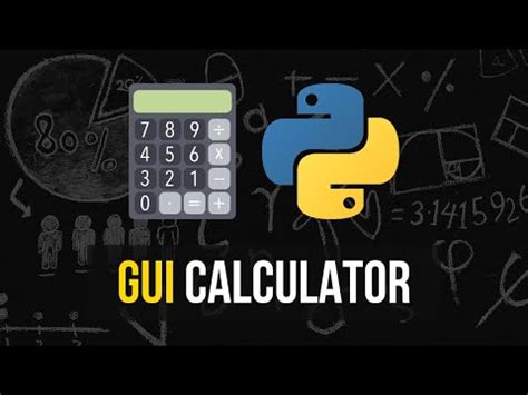 Build A Simple Gui Calculator In Python Python Project