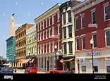 Downtown Plattsburgh, New York, USA Stock Photo - Alamy