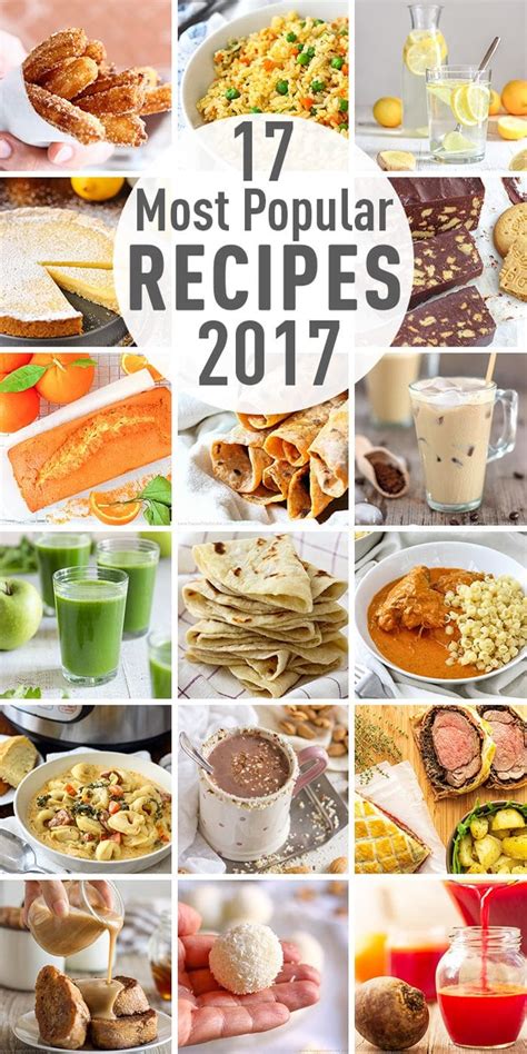 17 Most Popular Recipes Of 2017 Happy Foods Tube