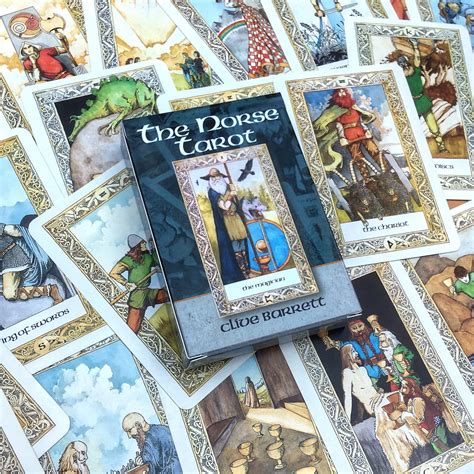 The Norse Tarot Deck Of 78 Cards And Handbook Etsy