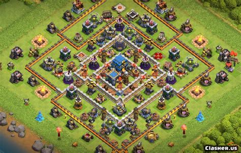 Town Hall 12 Th12 Farmtrophy Base 494 With Link 4 2020