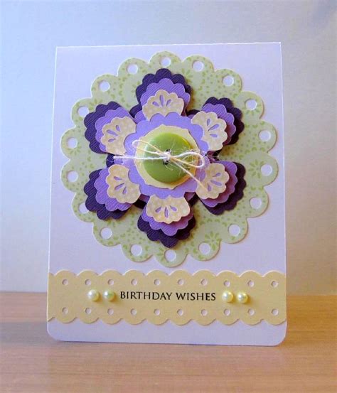 Smile In An Envelope Cricut Flower Card