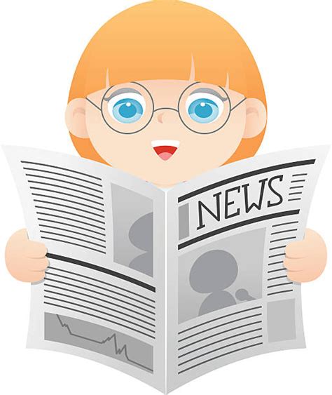 Clipart Reading Newspaper 20 Free Cliparts Download Images On