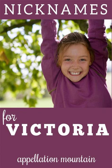 Victoria Nicknames Unexpected Options Appellation Mountain
