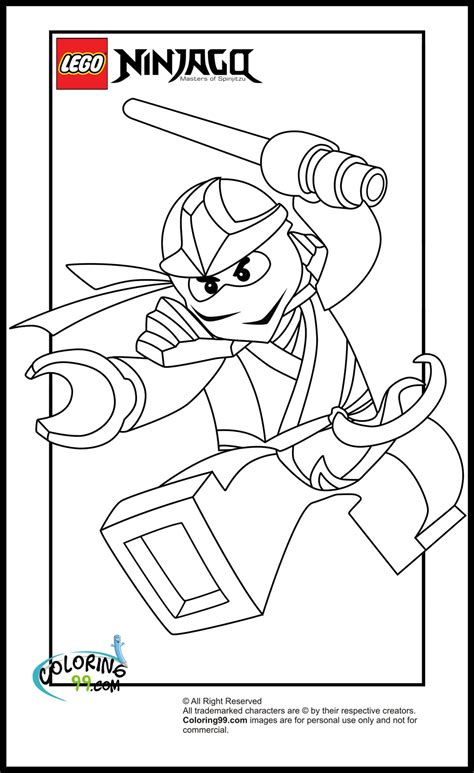 Print or download for free immediately from the site. LEGO Ninjago Zane Coloring Pages | Minister Coloring