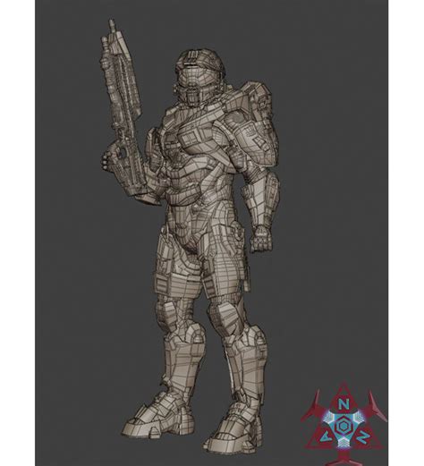 Halo Master Chief Armor Blueprints