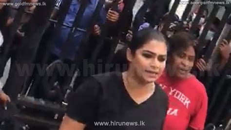 Hirunika Premachandra Arrested During Protest Hiru News Srilankas
