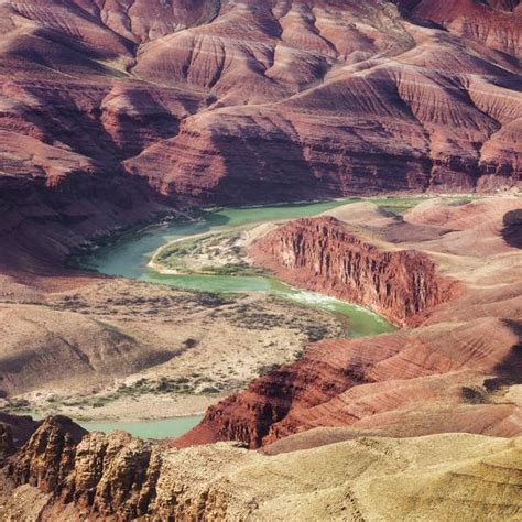 Colorado River As Seen From The Lipan Point Grand Canyon National