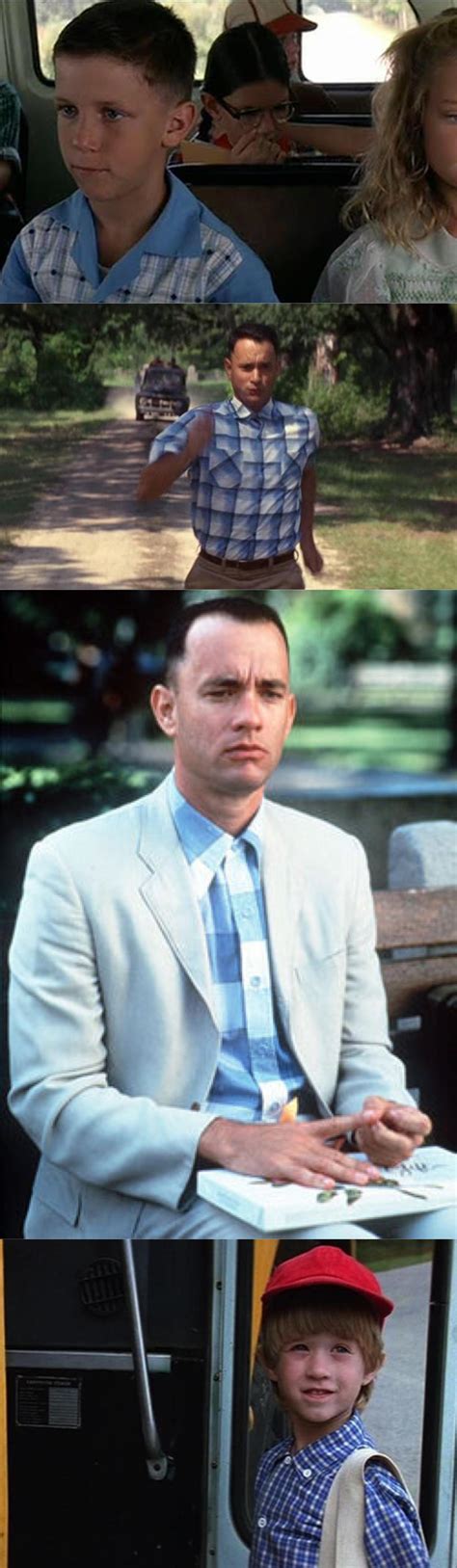 In Forrest Gump 1994 Forrest Wears A Blue Plaid Shirt In The First