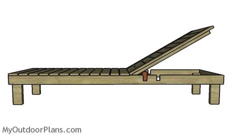 Double Chaise Lounge Plans MyOutdoorPlans