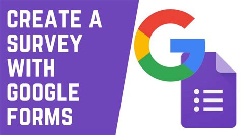 How To Create A Survey Using Google Forms Full Tutorial YouTube