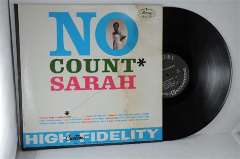 Sarah Vaughan No Count Sarah Mercury 1959 Lp Ebay