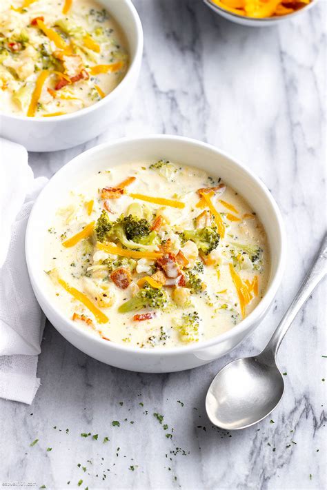15 Ways How To Make The Best Broccoli Cauliflower Cheese Soup You Ever