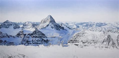 Mt Assiniboine 48 X 96 Oil On Canvas By Lucas Kratochwil