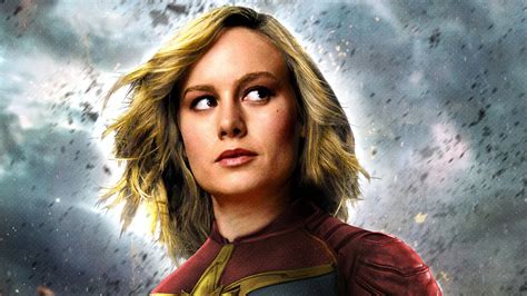 Captain Marvel Movie Brie Larson As Carol Danvers K Wallpaper