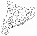 Arriba 100+ Imagen De Fondo Mapa Comarcas De Catalunya En Blanco Cena ...