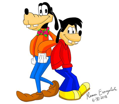Goofy And Max In A Goof Troop Reboot Style By Themrramonlle On Deviantart