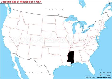 Where Is Mississippi State Where Is Mississippi Located In The Us Map