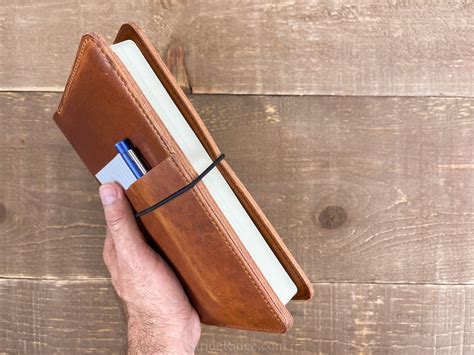 Moleskine Expanded Leather Notebook Cover In English Tan Etsy Uk