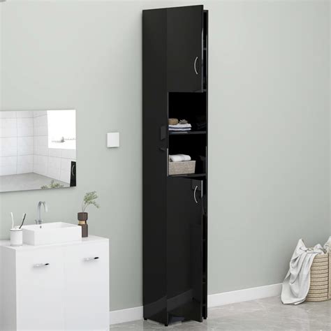 They're available in a wide range of attractive finishes, giving you superb quality and great. 190cm White High Gloss Tall Bathroom Cabinet Storage ...