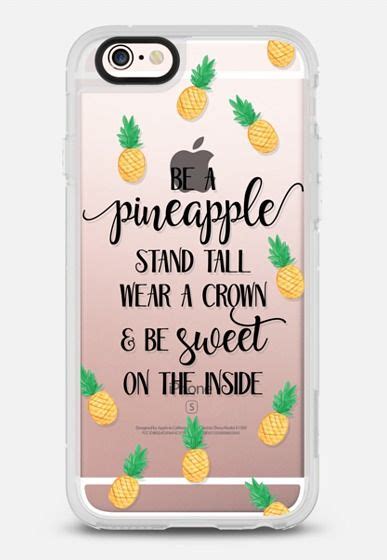 Be A Pineapple Watercolor Pineapples Iphone 6s Case By Ruby Ridge