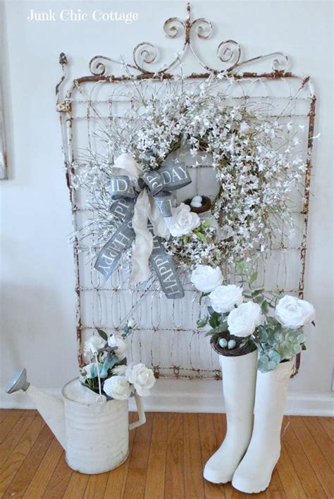 40 Gorgeous Shabby Chic Garden Decor Ideas Jardin Style Shabby Chic