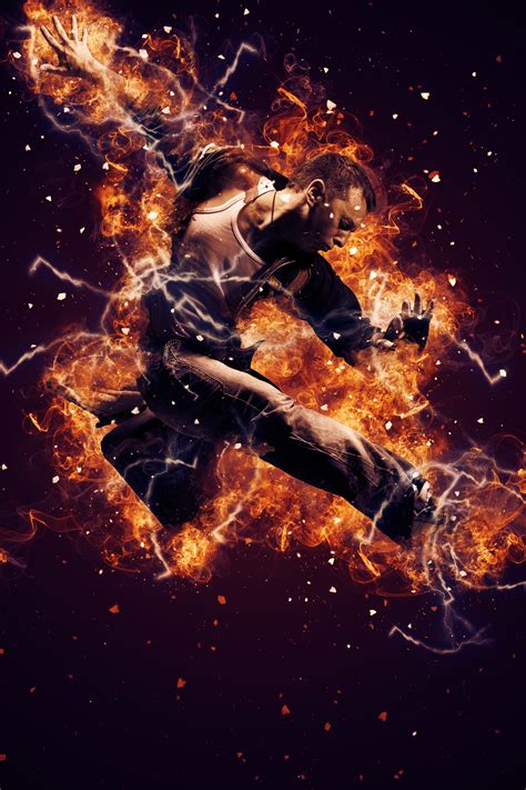 Fire Explosion Photoshop Action Add Ons Graphicriver