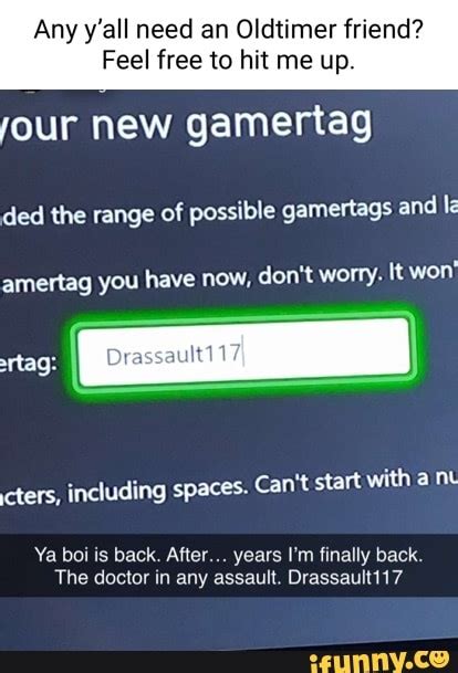 Gamertags Memes Best Collection Of Funny Gamertags Pictures On Ifunny