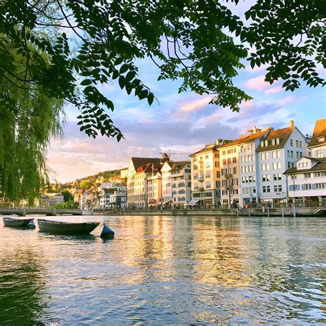 Lakeside In Zurich Switzerland Discovery Travel