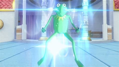 kermit the frog transformable to super froggy blue evolution xenoverse mods