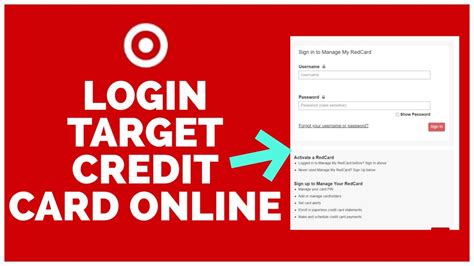 How To Login Target Credit Card Online Target Credit Card Login 2022