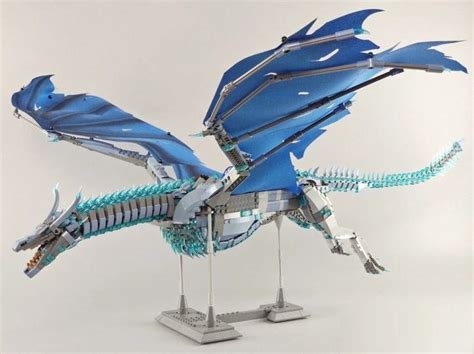 Lego Compatible Game Of Thrones Viserion Got Dragon Free Etsy
