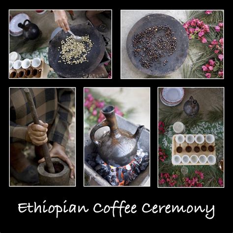 Ritual Del Caféexquisito El Café Etiope O Bunna En Amhárico