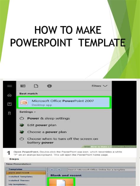 How To Make Powerpoint Template Pdf