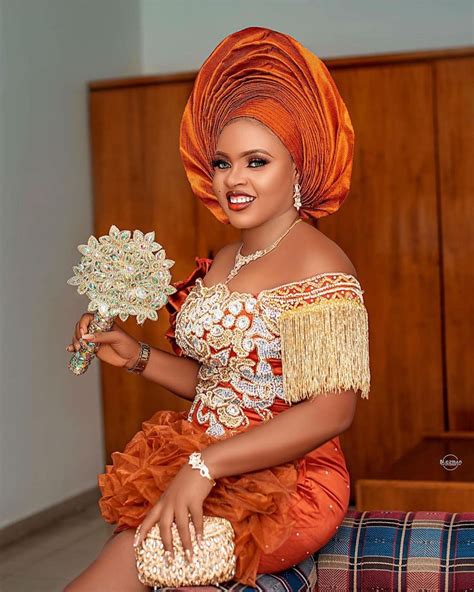 Best Gele And Makeup Styles For A Nigerian Bride Melody Jacob