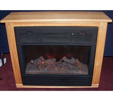 Heat Surge Electric Fireplace Model Adl 2000m X In Amish Cabinet