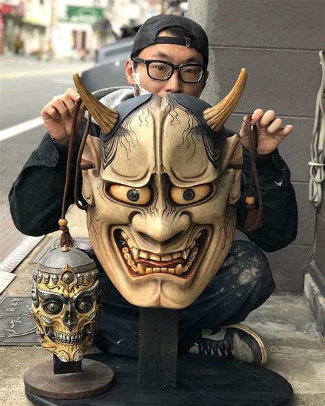 traditional japanese hannya mask