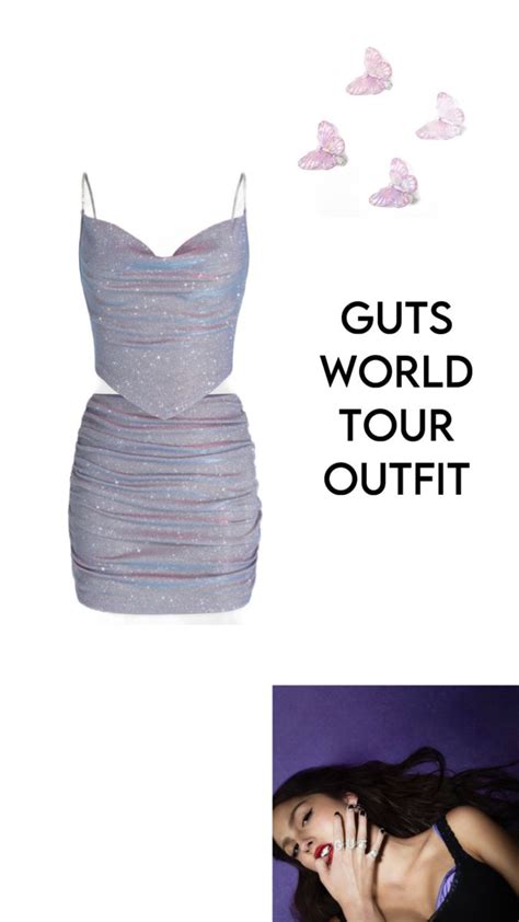 Olivia Rodrigo Guts World Tour Outfit Sour Taylor Swift Tour Outfits