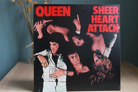 Original Record Queen Sheer Heart Attack Vinyl Records Etsy