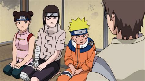 Neji Tenten And Naruto Screencap Naruto Anime Cartoon Movies Anime Music Animation Anime Shows