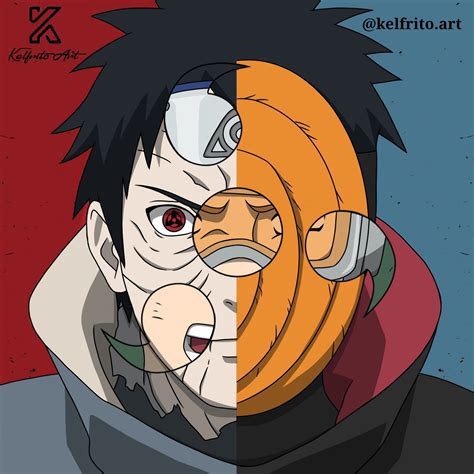 Uchiha Obito Anime Naruto Personagens Naruto